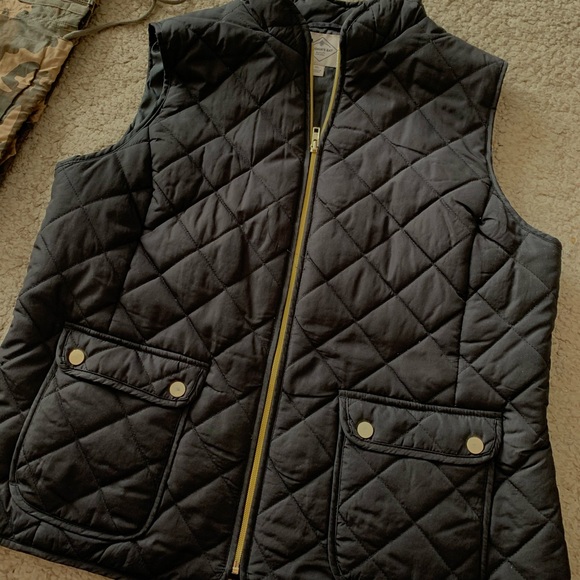 St. John's Bay Jackets & Blazers - Black Vest